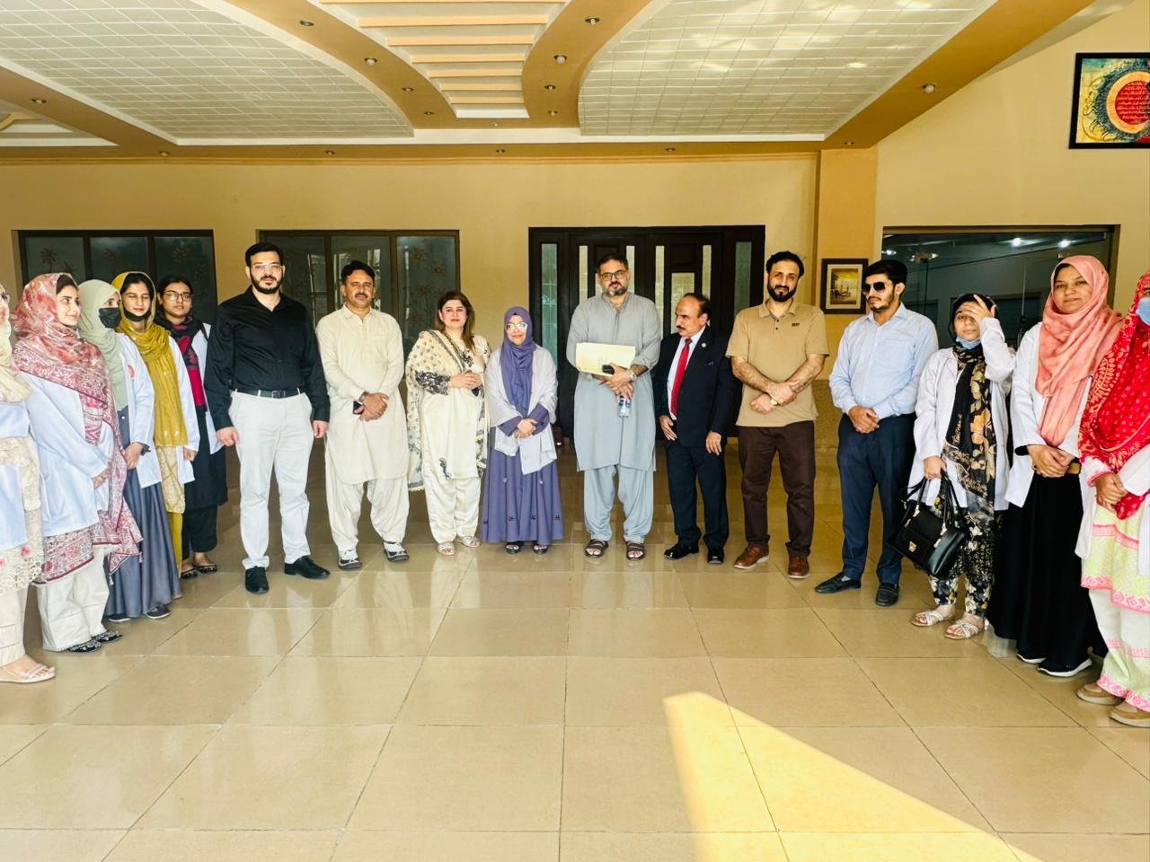 IICP Pharmacy faculty and students